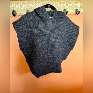 See By Chloe Knit Hooded Poncho Sweater
